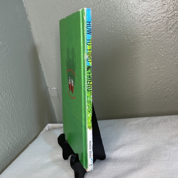 Vintage 1964 Wonder Books Easy Reader How To Find a Friend Sara Asheron 1st Edit - Picture 5 of 6